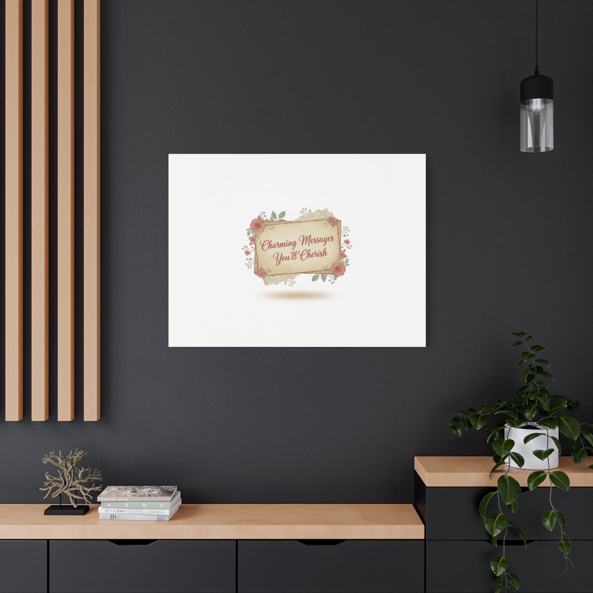 Love Letter Collage Canvas, Vintage Letter Art, Wax Seal Romance Print