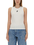 Jw Anderson Women "Anchor Jwa" Logo Tank Top