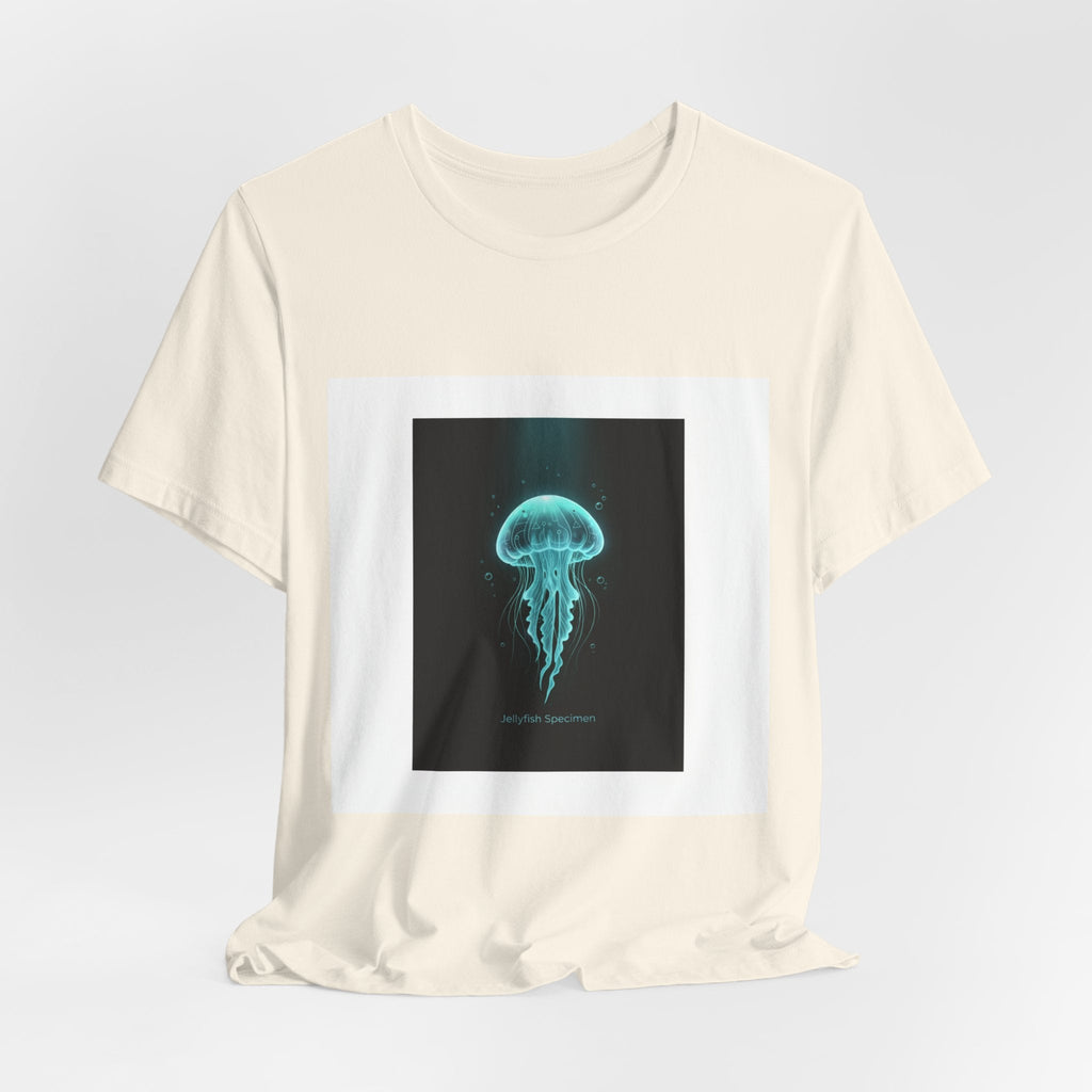 Jellyfish Specimen T-Shirt | Bioluminescent Deep Sea Graphic Tee