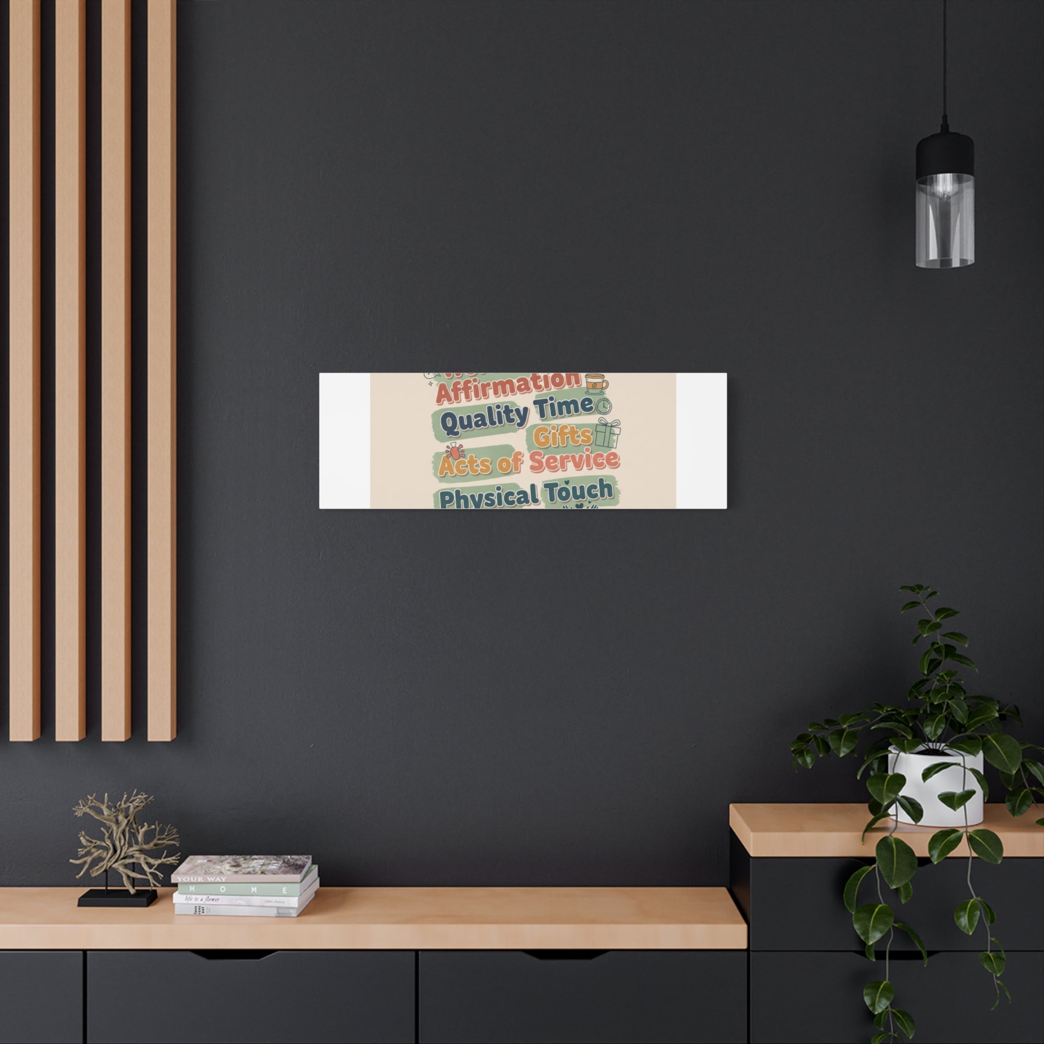 Love Languages List Matte Canvas Wall Art | love language meme, relationship humor