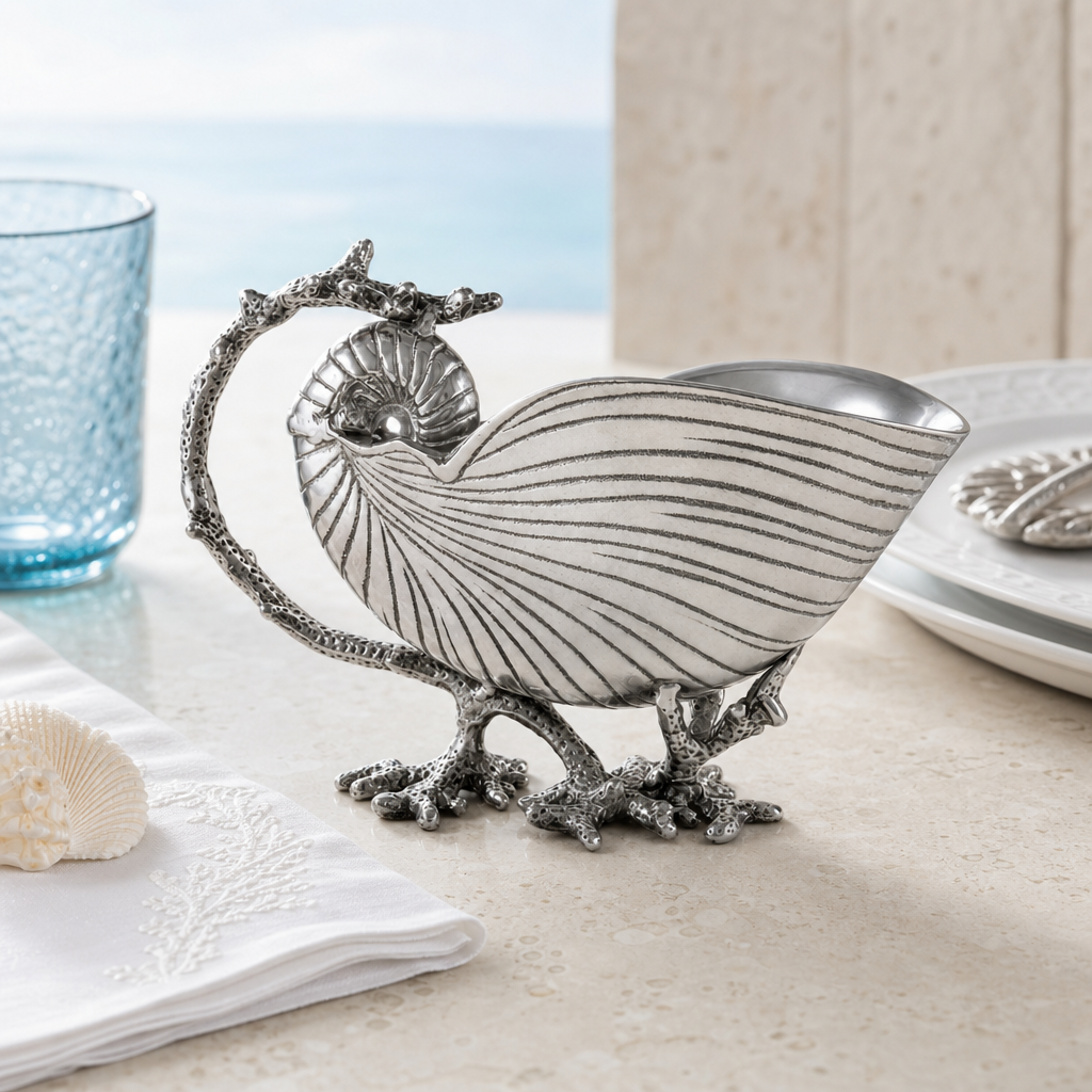 Sea Shell Sauce Bowl