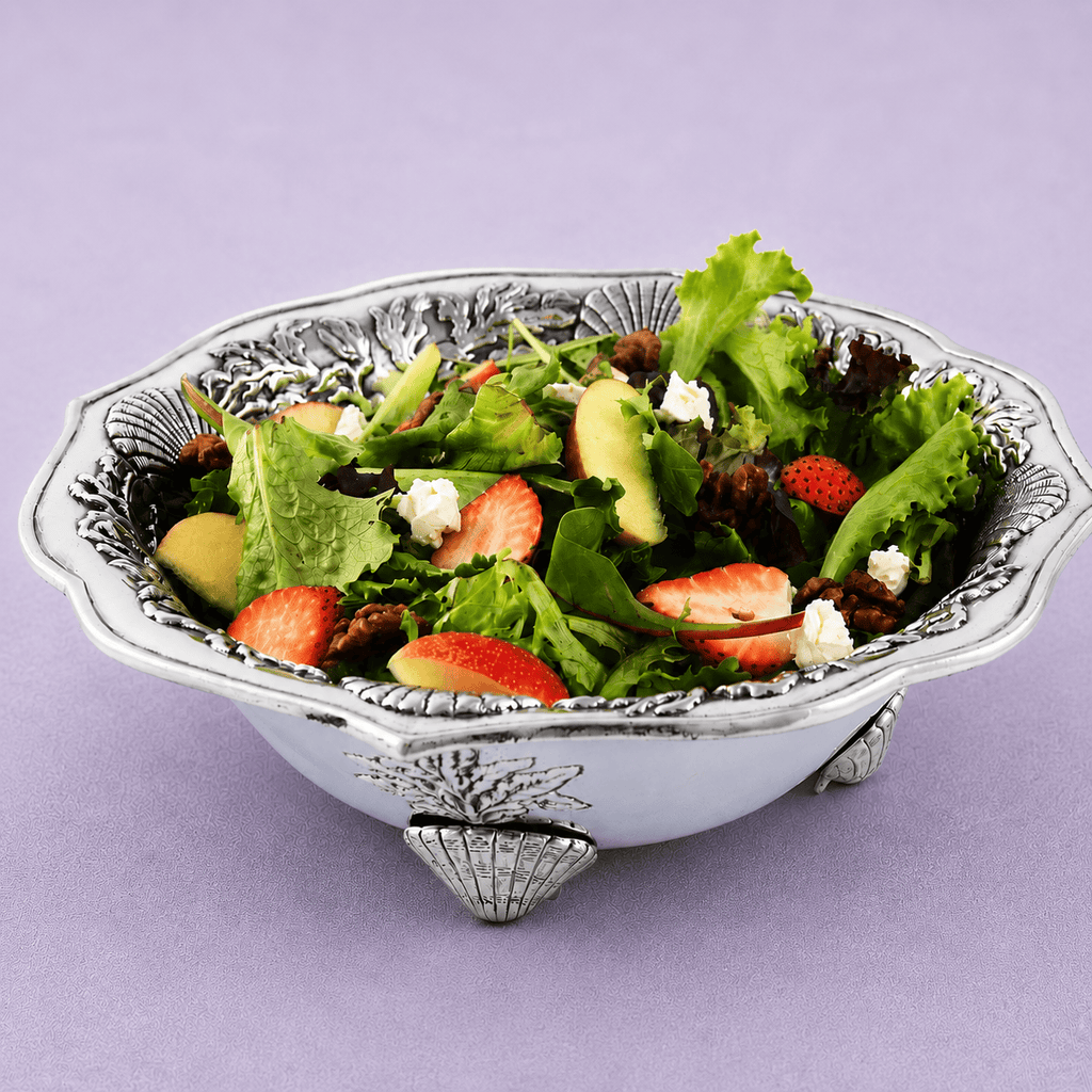 Ocean Kelp and Shells Salad Bowl