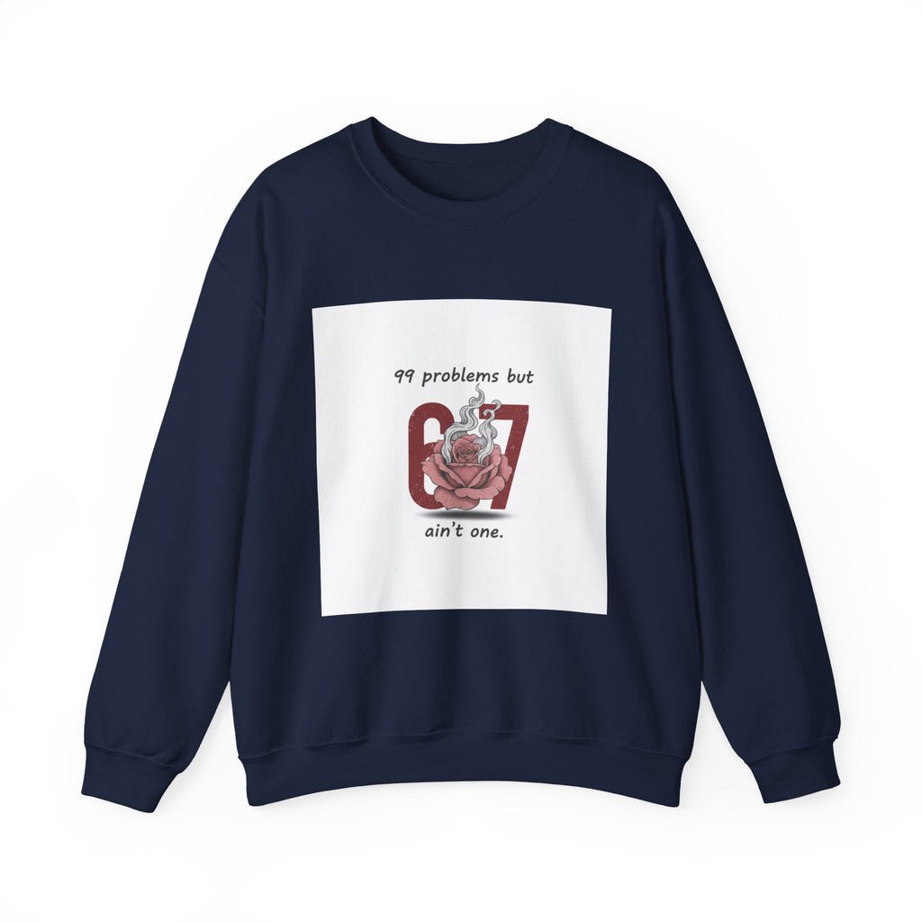 Weird Cupid Graphic Sweatshirt | quirky heart shirt, chaotic love design