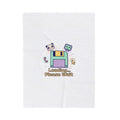 Loading Please Wait pixel art Velveteen Plush Blanket | Old Internet Aesthetic