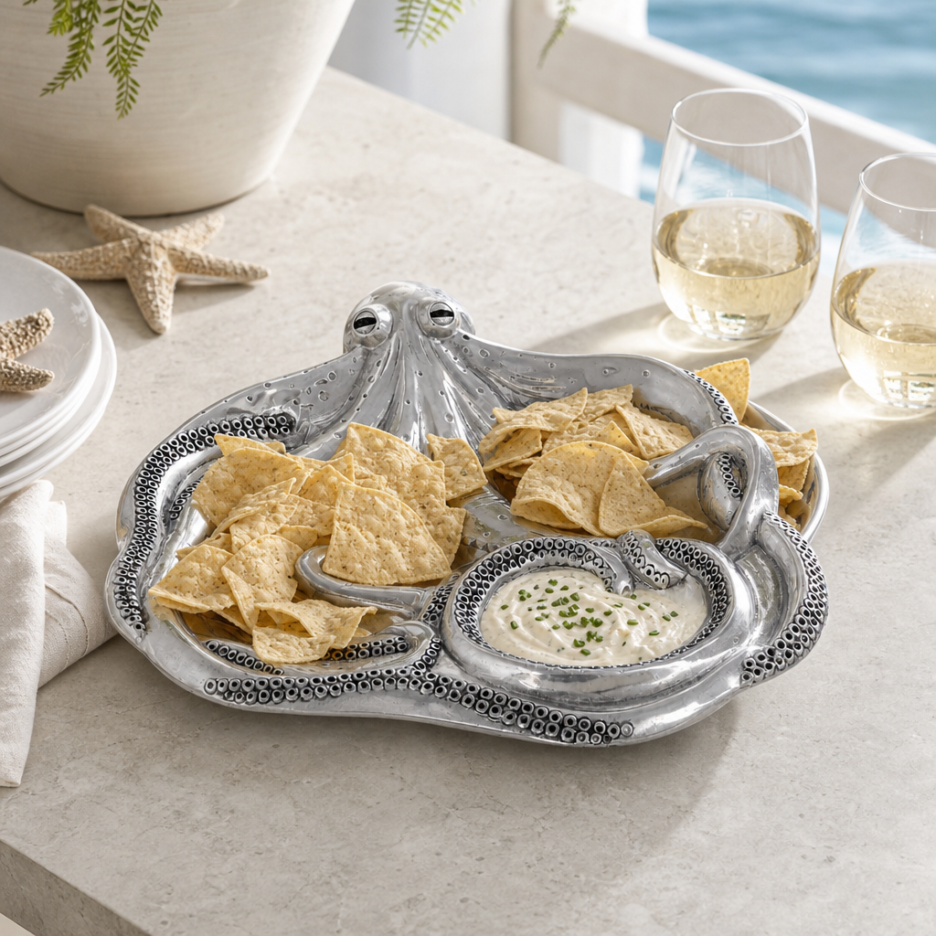 Octopus Chip and Dip