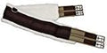 Fleece English Girth with Double Elastic: 30" to 58"