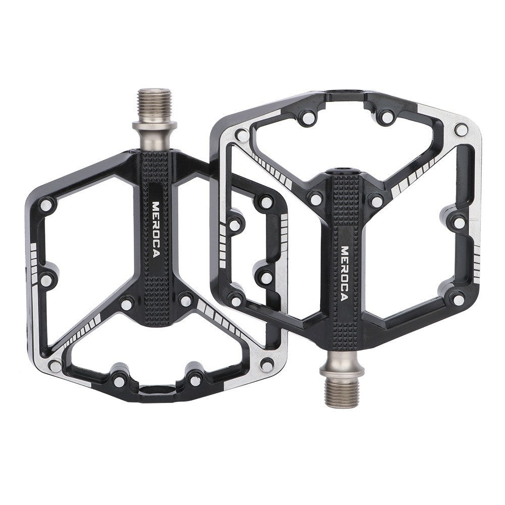 Bicycle Pedal Non-Slip Bike Pedals Aluminum Alloy Flat Platform Applicable Waterproof Cycling Accessories Bike Pedals Road Bicycle Pedals Cleats Set Clipless Pedals Compatible With Road Bikes