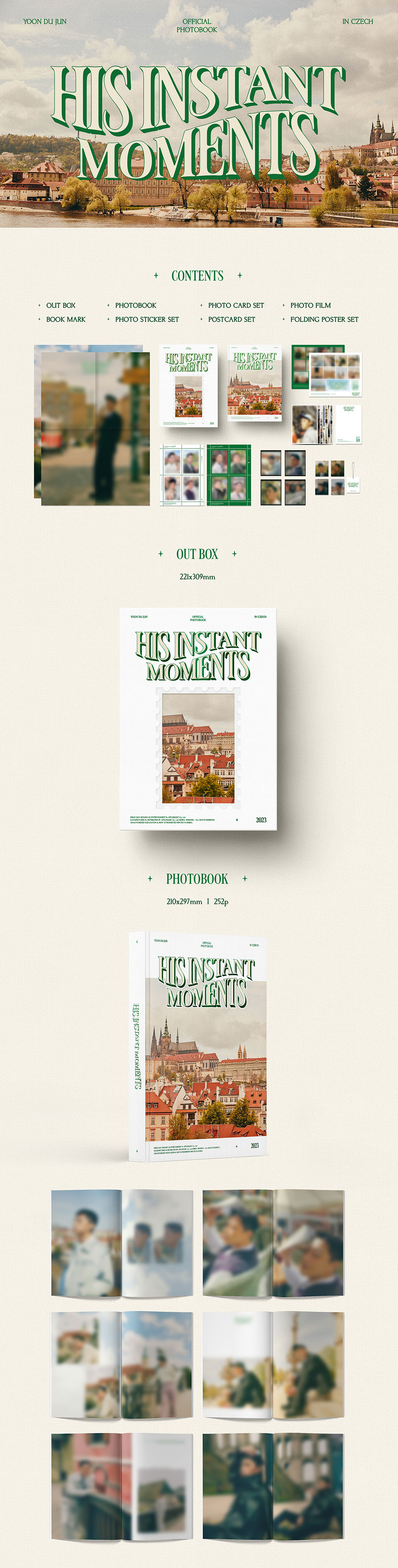 Yoon Dujun Photo Book - His Instant Moments