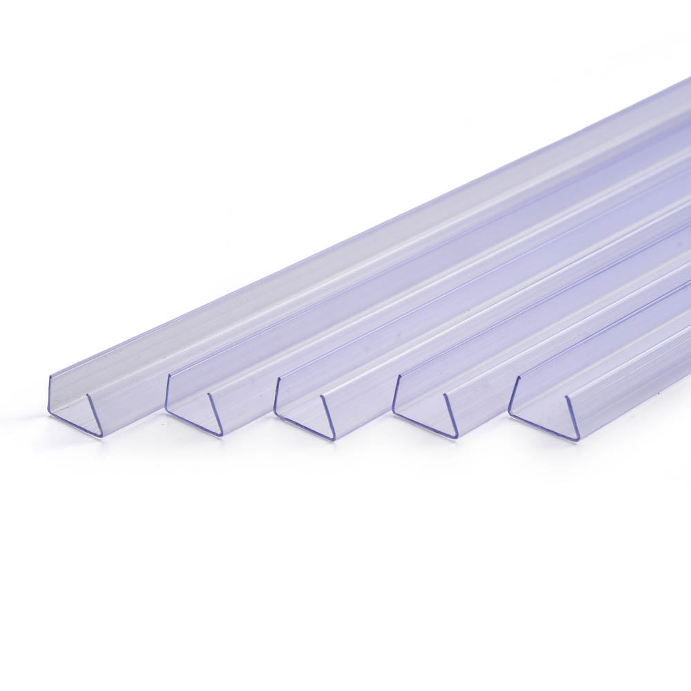 Yescom 3ft 11/16in. Plastic U-Channels Set(5) - for RGBW Neon Rope Lights