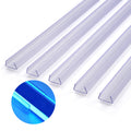 Yescom 3ft 11/16in. Plastic U-Channels Set(5) - for RGBW Neon Rope Lights