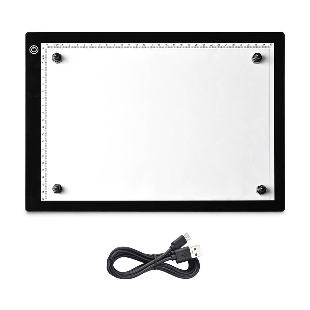 Yescom LED Tracing Stencil Board 14in A4 Adjustable Brightness