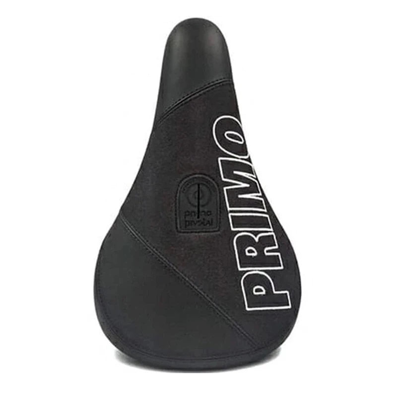 Primo Breaker Stevie Churchill Sig. Pivotal Seat - Black Vinyl/White Suede