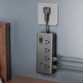 12-in-1 Power Socket with 8 AC sockets, 3 USB ports and 1 Type-C Interface