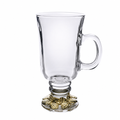 Butterfly 24 Gold Plated Glass Mug