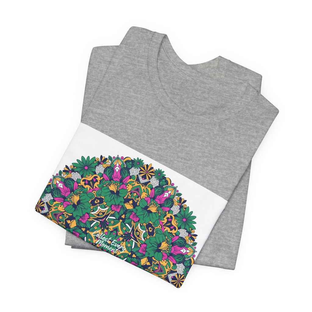 Psychedelic Botanical Mandala Tee | Festival Graphic T-Shirt