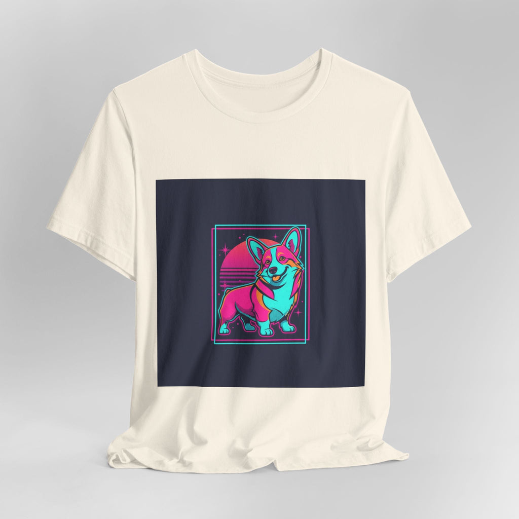 Corgi Pop Art Tee | friendship Valentine, platonic love