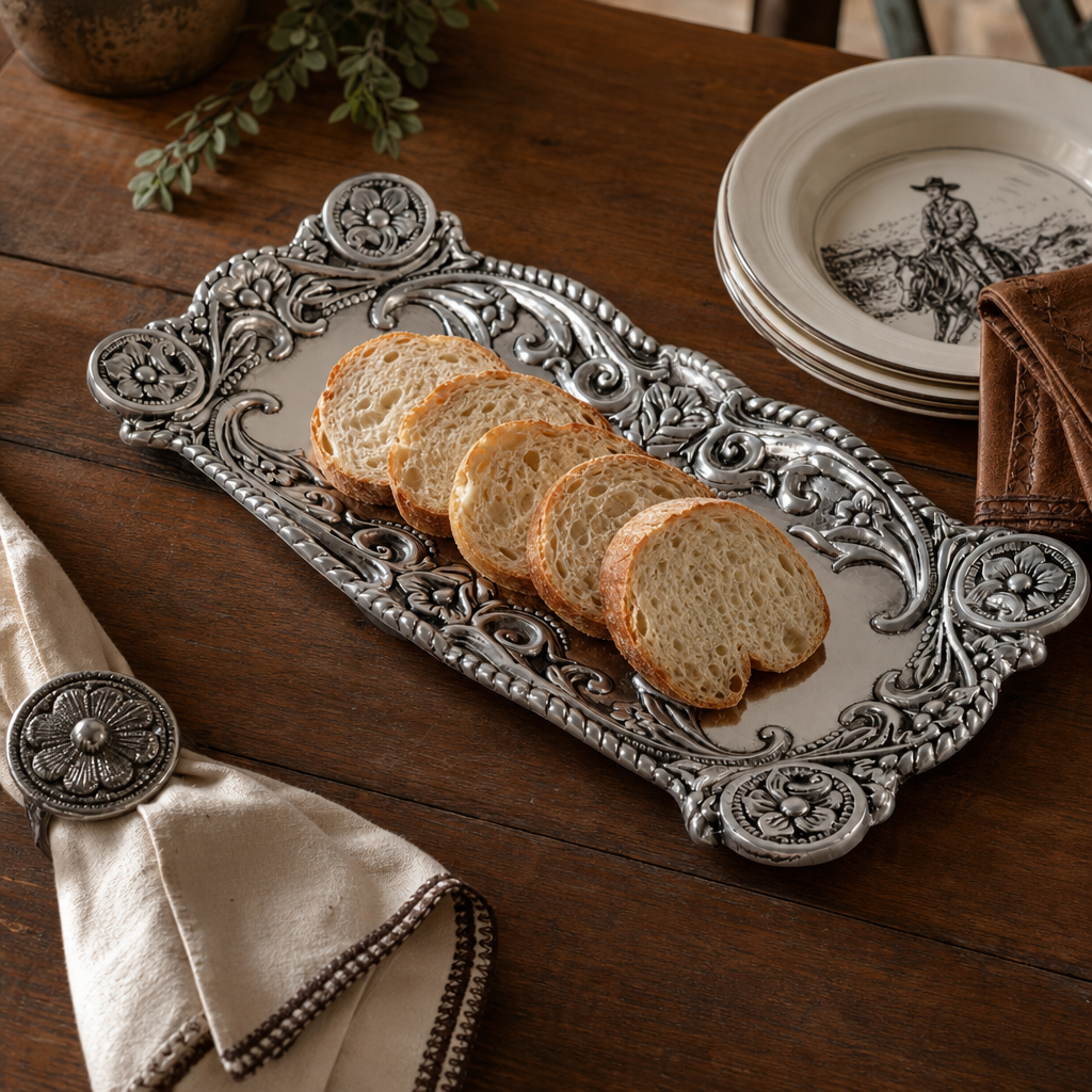 Concho Bread tray