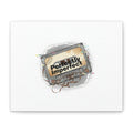 Perfectly Imperfect Cassette, Canvas Print | Analog Error, glitch art static