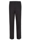 Fendi Men Linen Ff Jacquard Trousers