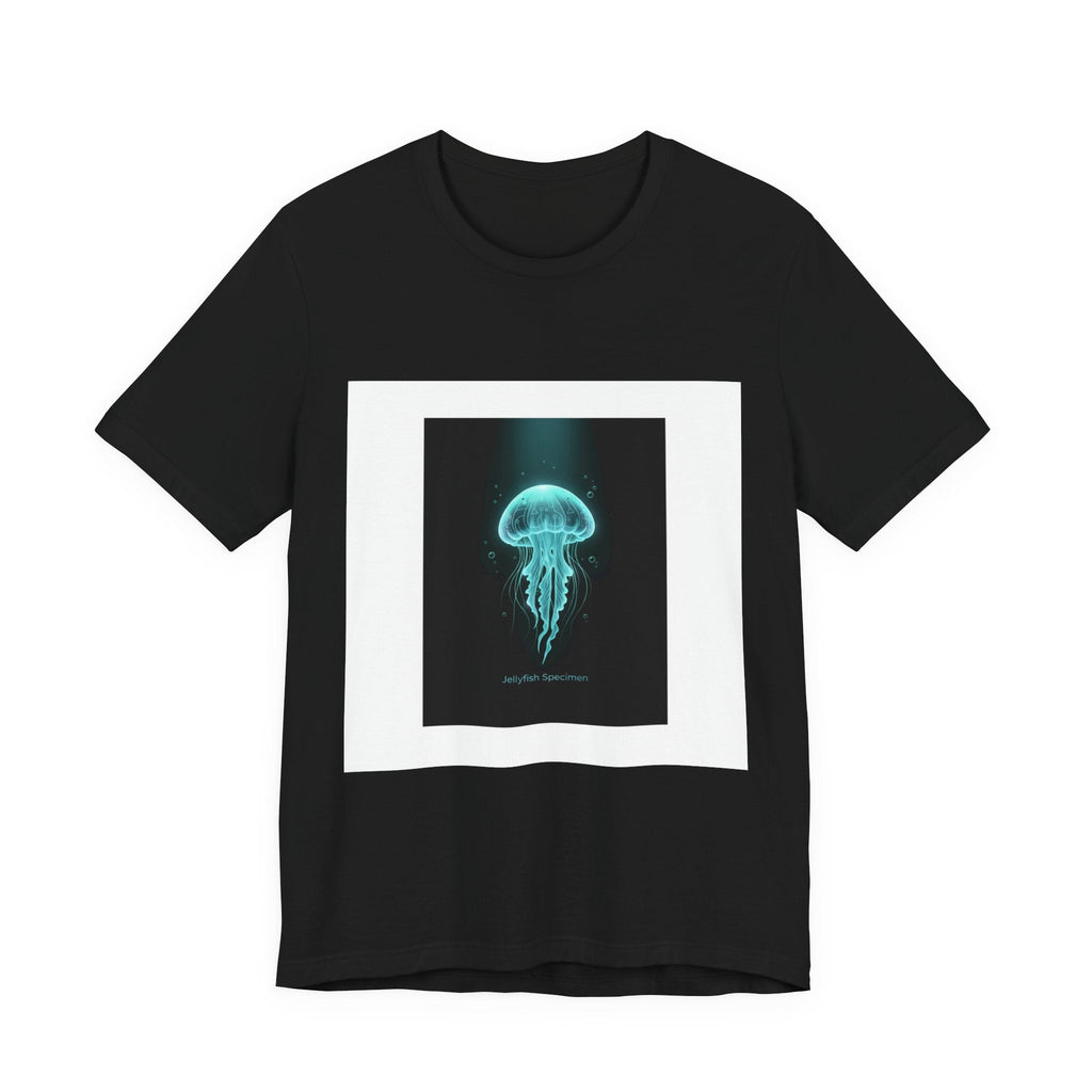 Jellyfish Specimen T-Shirt | Bioluminescent Deep Sea Graphic Tee