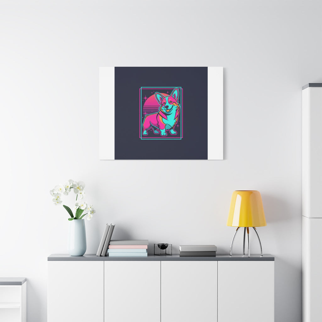 Platonic Love Corgi Canvas | Friendship Valentine, Galentine’s Wall Art