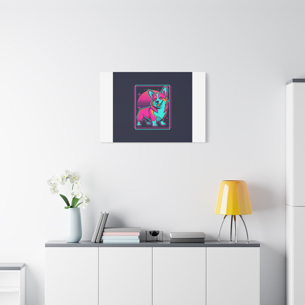 Platonic Love Corgi Canvas | Friendship Valentine, Galentine’s Wall Art