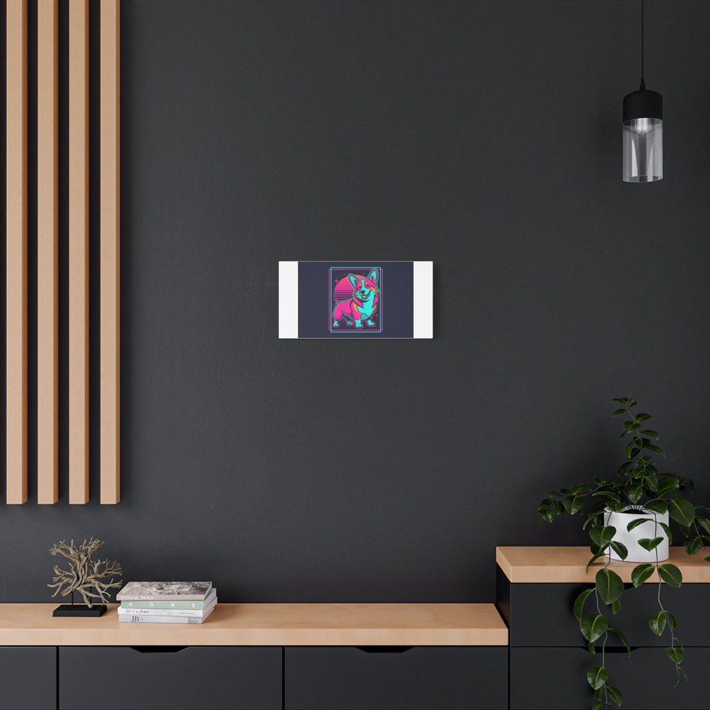 Platonic Love Corgi Canvas | Friendship Valentine, Galentine’s Wall Art