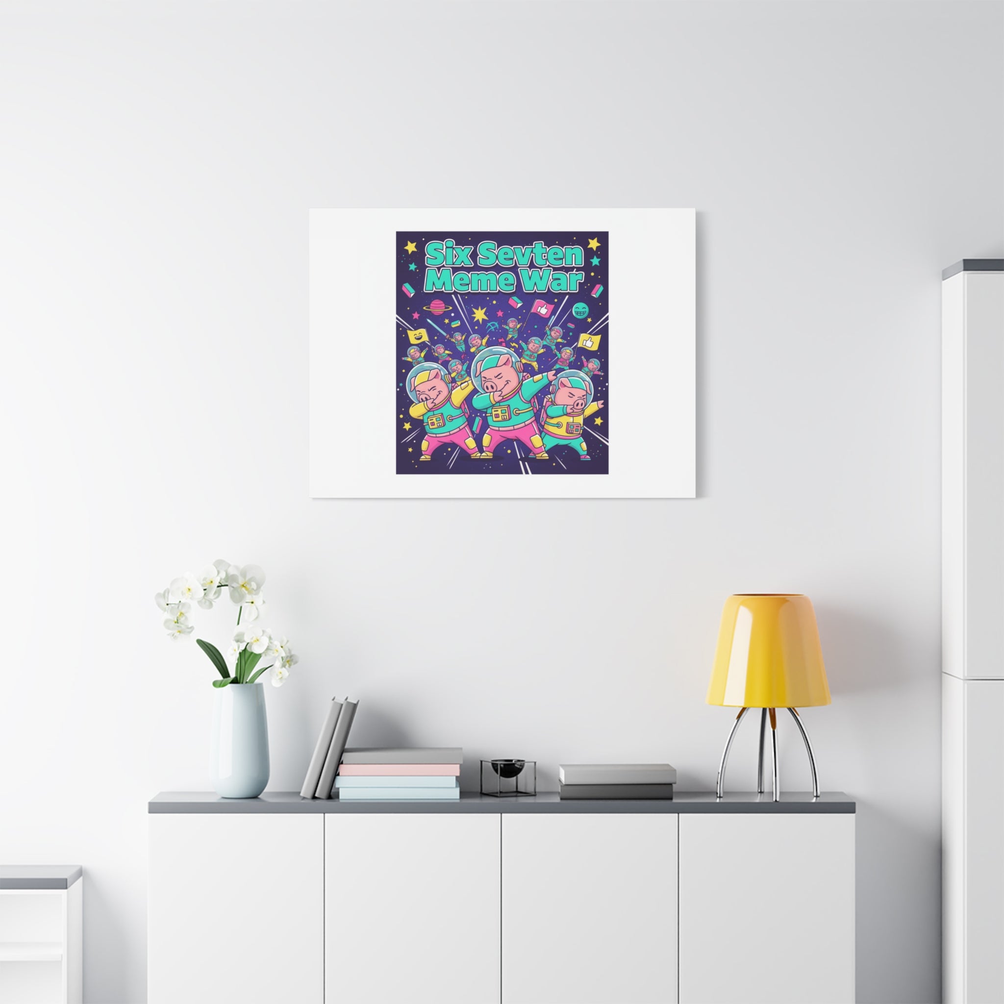 Six Sevven Meme War™ Canvas Tote | Nissspelled Edition