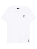 Fendi Men Ff Postcards Logo Print Cotton T-Shirt