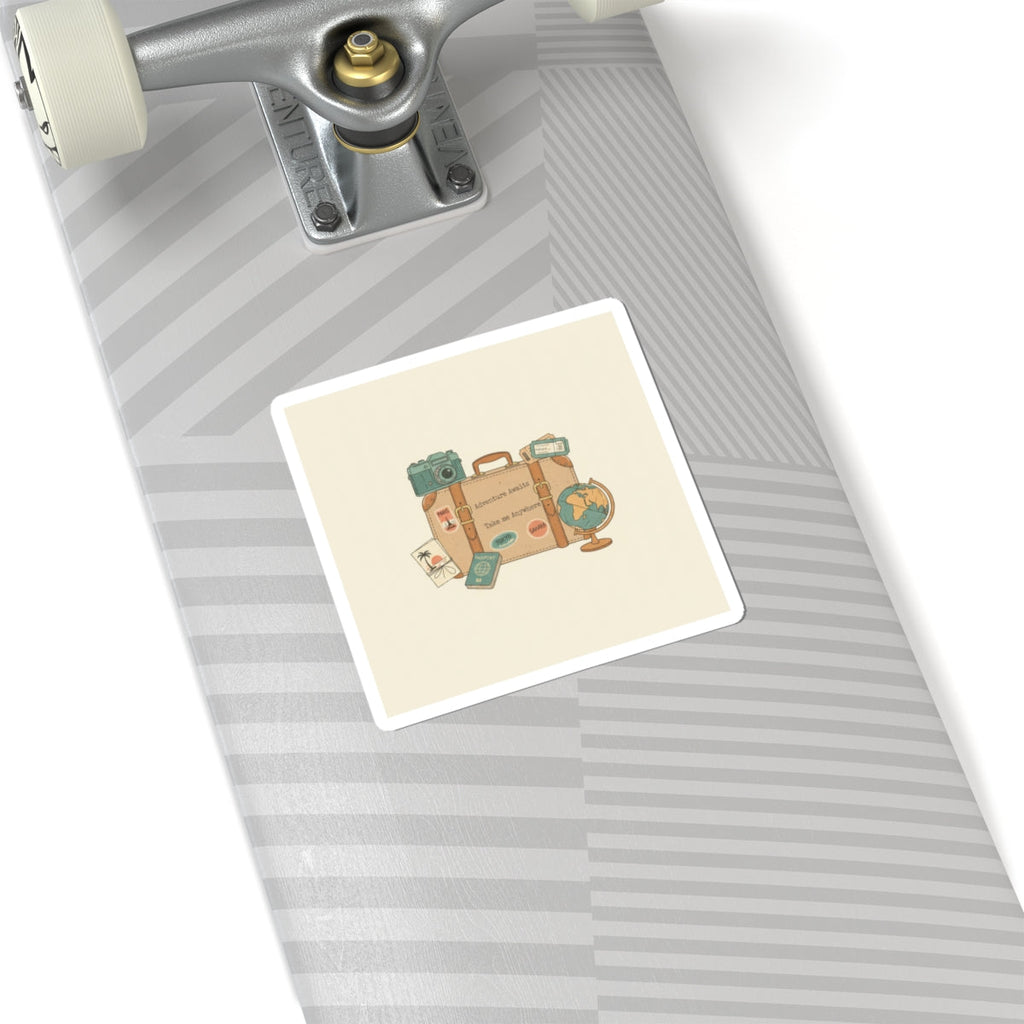 Wanderlust Postage Sticker | Retro Travel postcard, passport stamp vibes