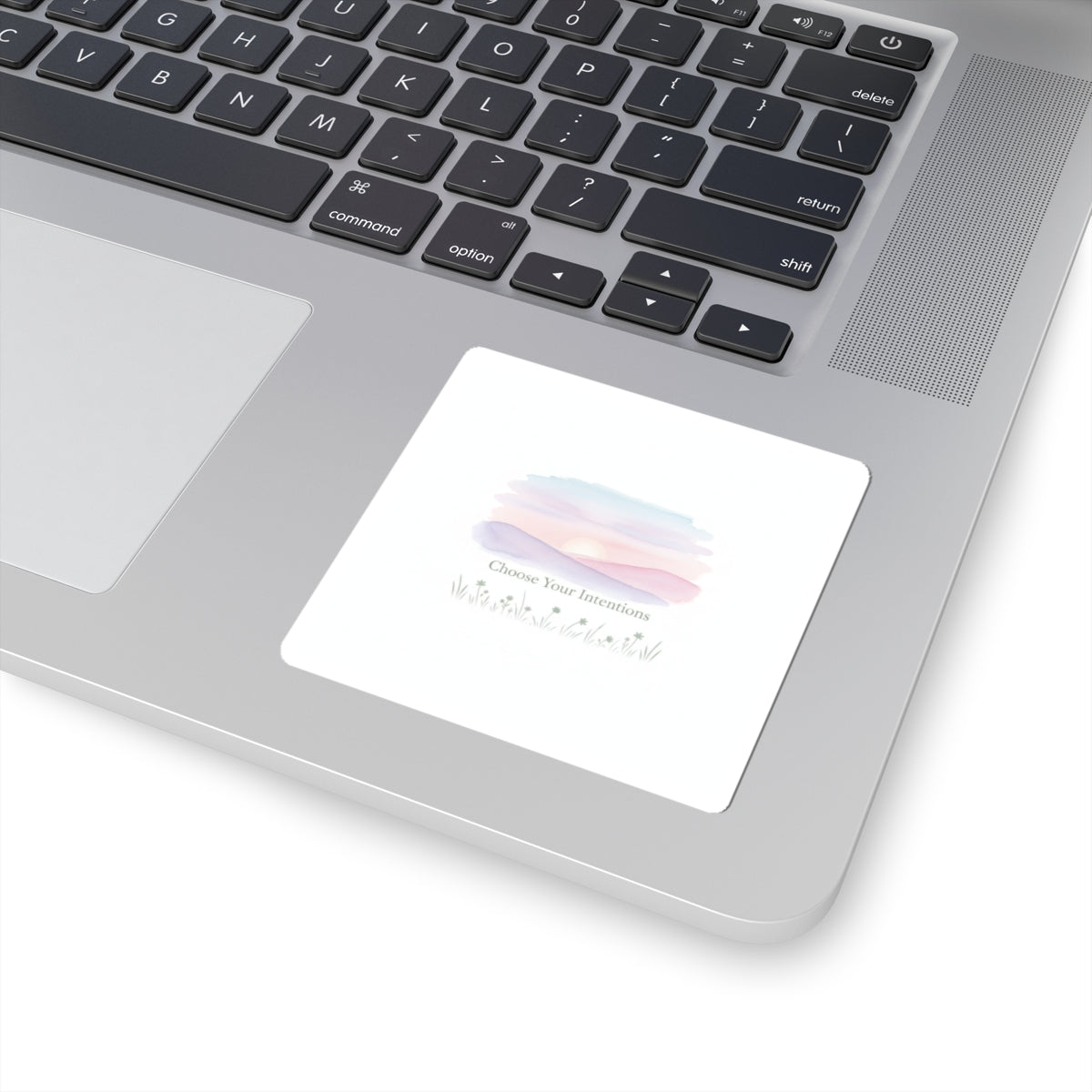 Choose Your Intentions Sticker | intention sticker, mindful wellness