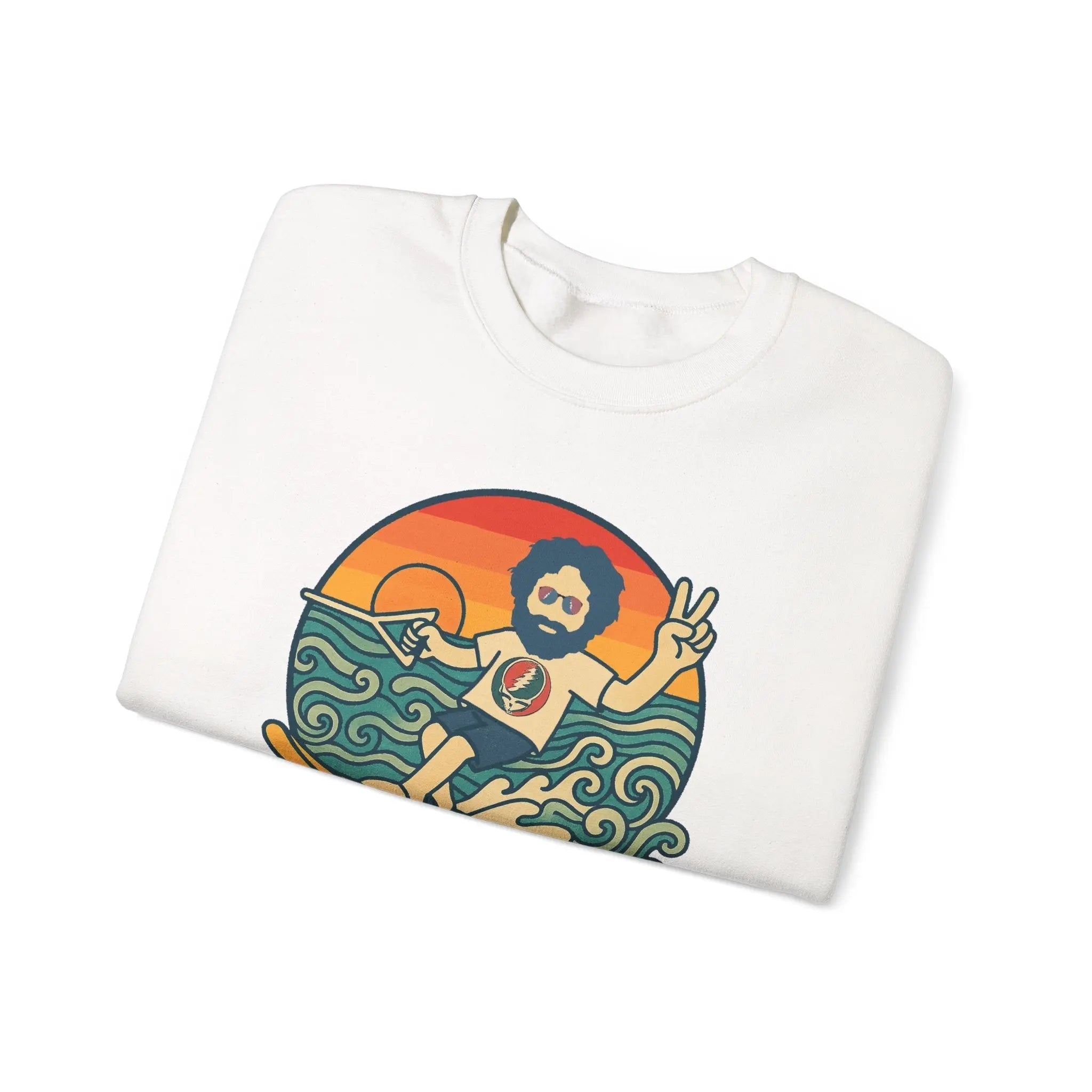 Waterskiin' Jerry Life is dead.® Crewneck