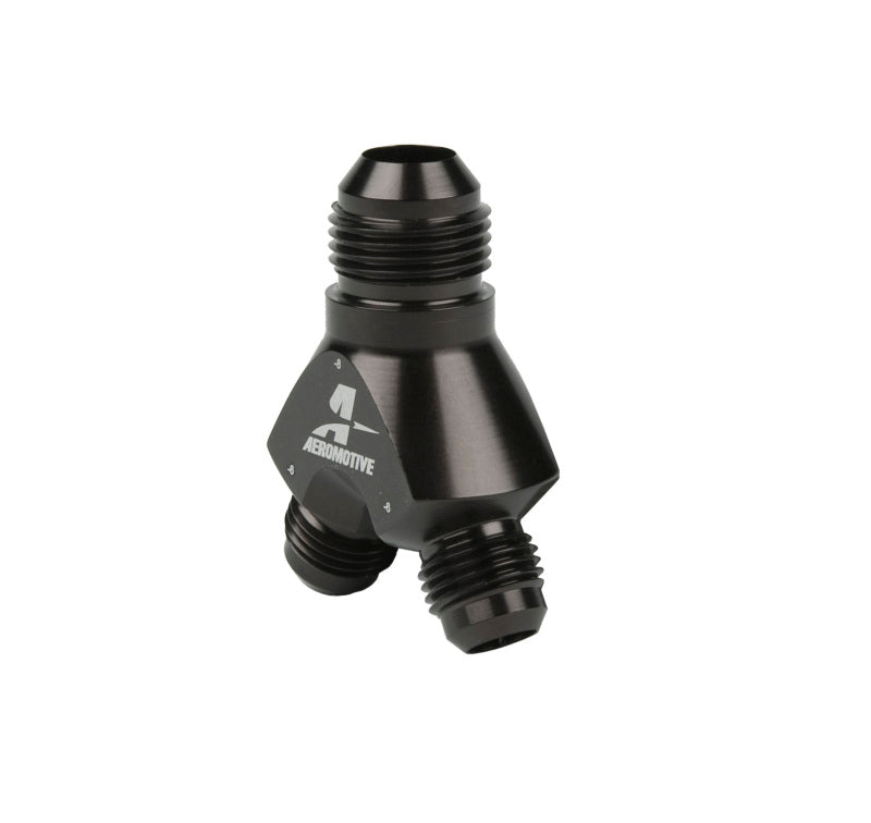 Aeromotive Y-Block, -08 to (2)-06