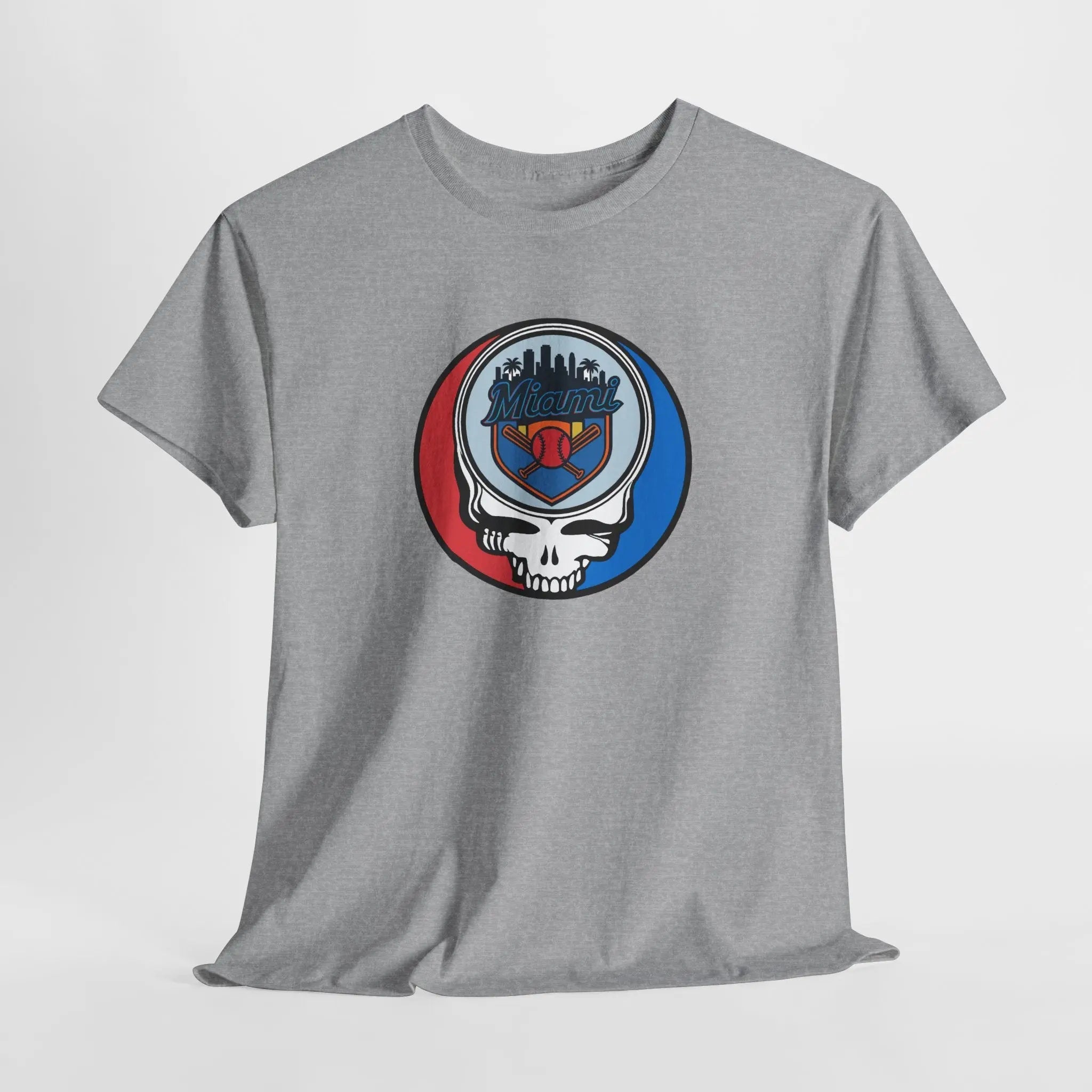 Miami Marlins Original Stealie Grateful Dead T-Shirt
