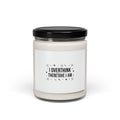 I Overthink Therefore I Am Candle | Sarcastic Quote, Self-Deprecating Humor Soy Candle