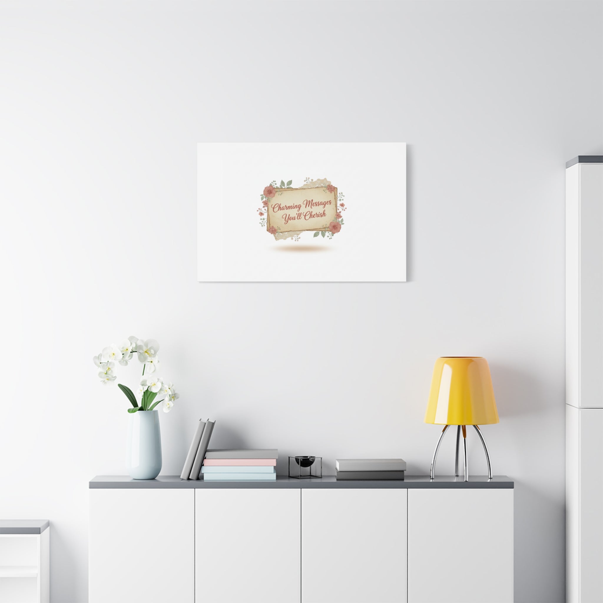 Love Letter Collage Canvas, Vintage Letter Art, Wax Seal Romance Print