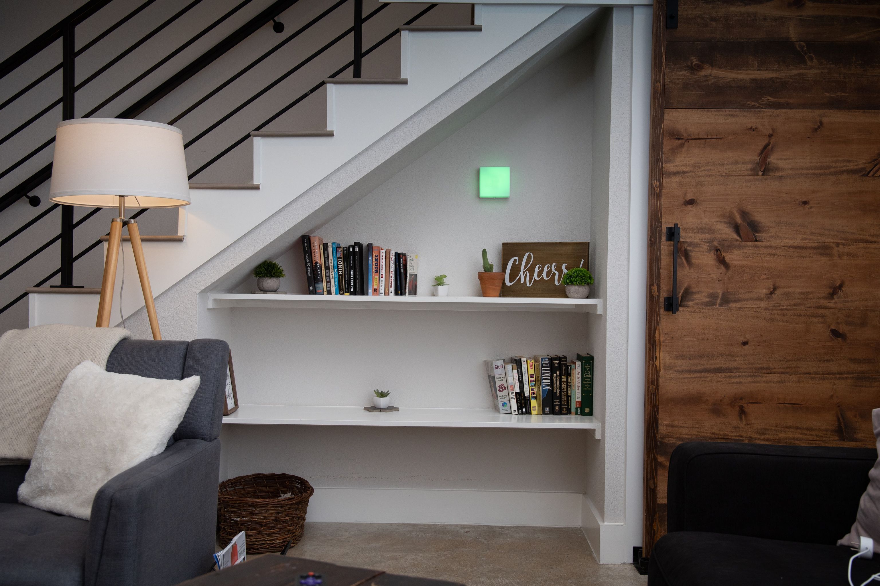 SquareGlow Non-WiFi Flasher - Wireless Visual Alert System