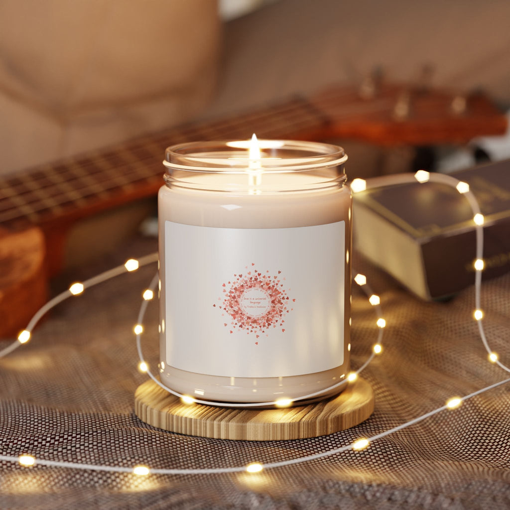 Tiny Heart Confetti Candle | Scented Soy Candle, 9oz