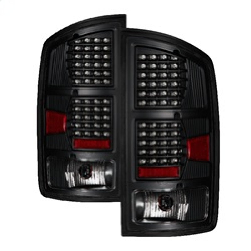 SPYDER Xtune Dodge Ram 02-06 1500 / Ram 2500/3500 03-06 LED Tail Light Black ALT-JH-DR02-LED-G2-BK 9034770