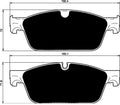 Porterfield Brake Pads for 2015 MERCEDES-BENZ ML250 ARMORED VEHICLE