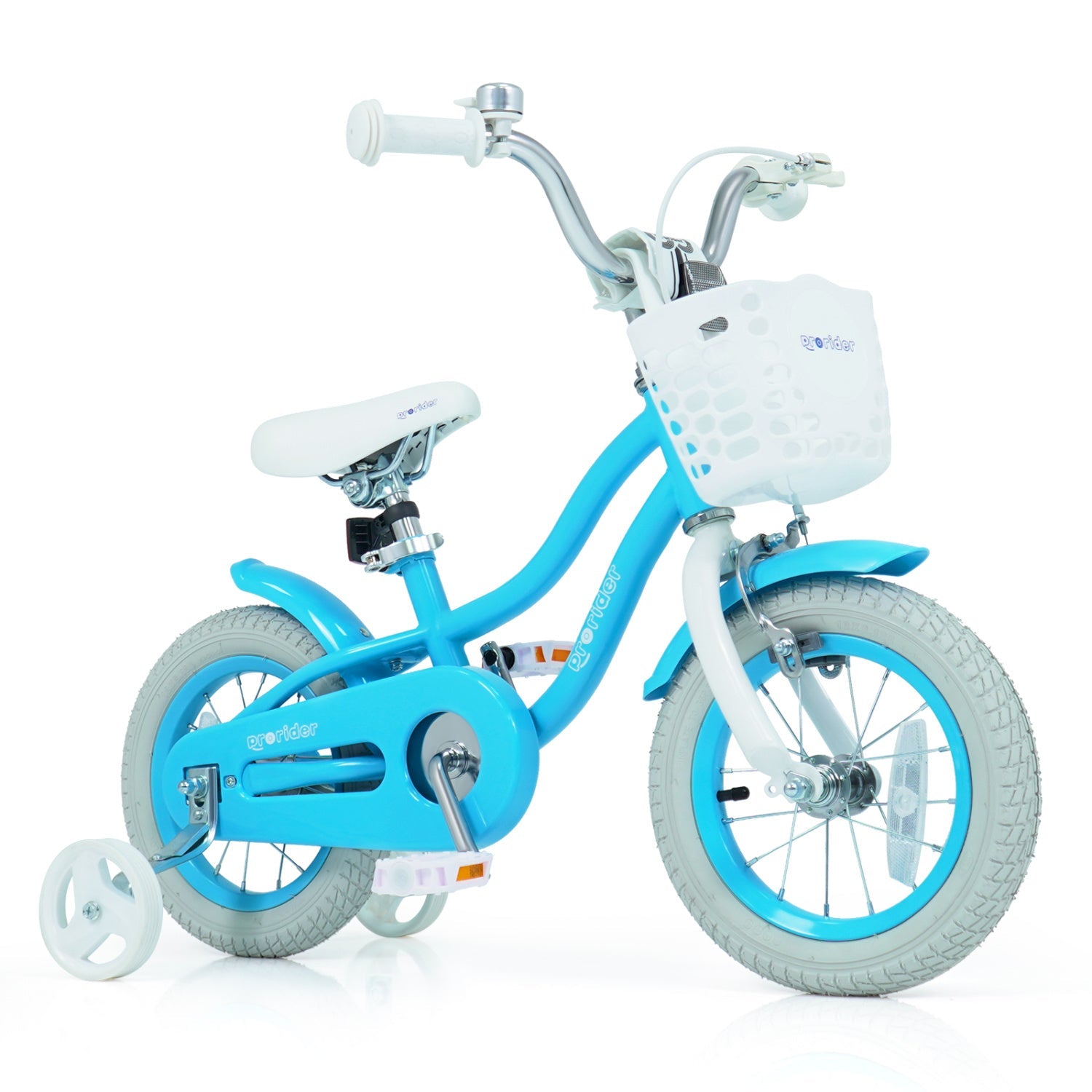 Kids Bike 12 Inch with Training Wheels and Adjustable Seat