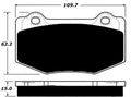 Porterfield Brake Pads for 2016 CADILLAC CTS-V w/ VRN