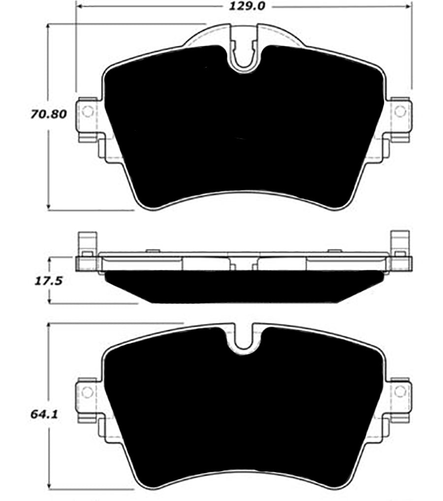 Porterfield Brake Pads for 2016 MINI Cooper S