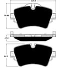 Porterfield Brake Pads for 2016 MINI Clubman