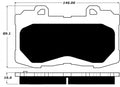 Porterfield Brake Pads for 2015 CHEVROLET COLORADO