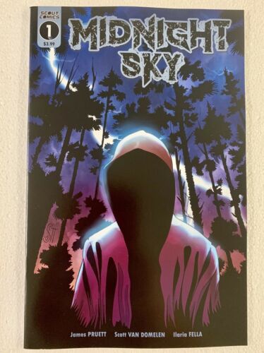 Midnight Sky #1 VAN DOMELEN Cover A Scout Comics 2019 James Pruett Ilaria Fella