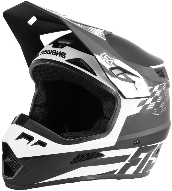 Answer AR1 Sweep Helmet Black/White - 2XL 442901