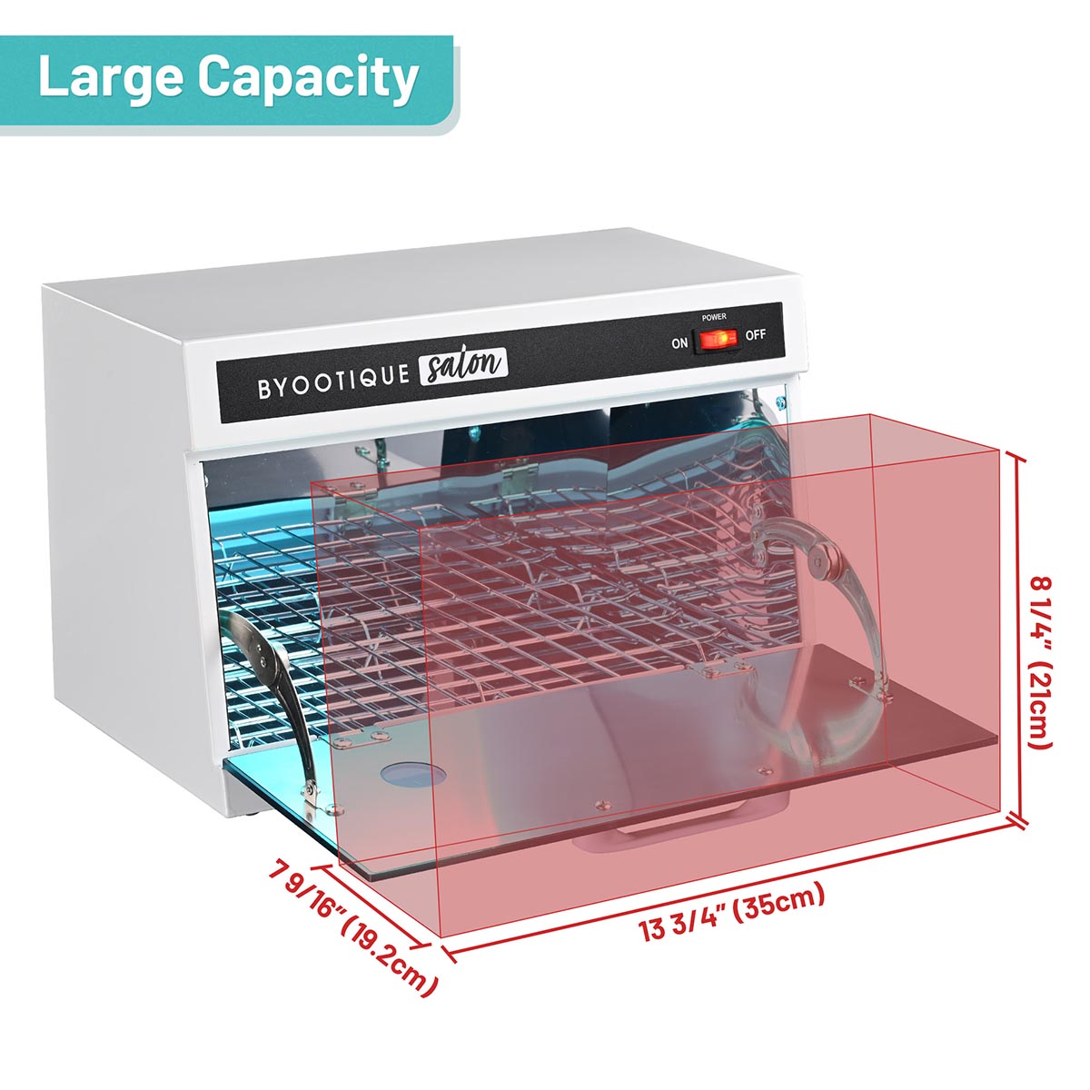 Yescom 13L Electric UV Sterilizer Cabinet Salon Tool Sterilizing