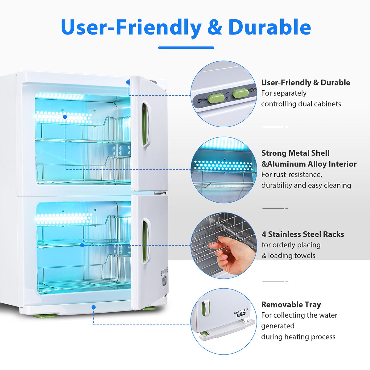 Yescom 46L Double Room Electric Towel Warmer