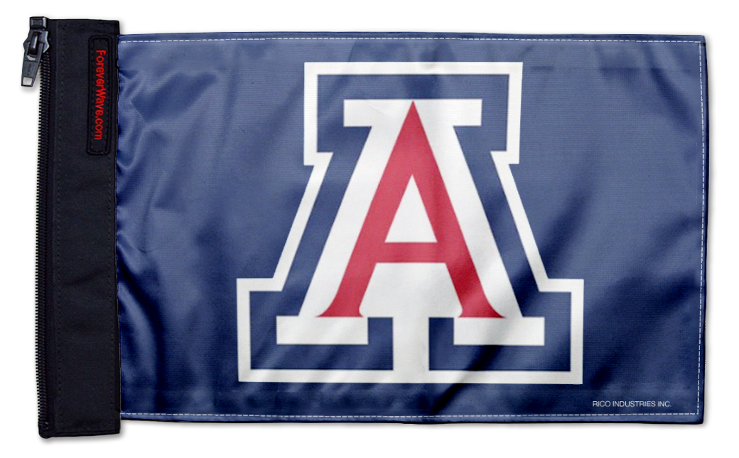 Arizona 11"x17" Forever Wave Flag for Jeep Wrangler YJ 1986-1995